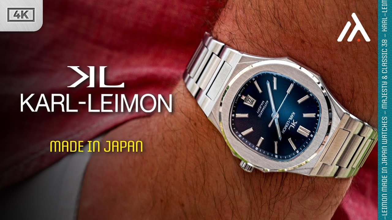Nueva Marca Japonesa - KARL-LEIMON - Revisamos sus Majesty Auto y el  Classic 38. Relojes Japan Made