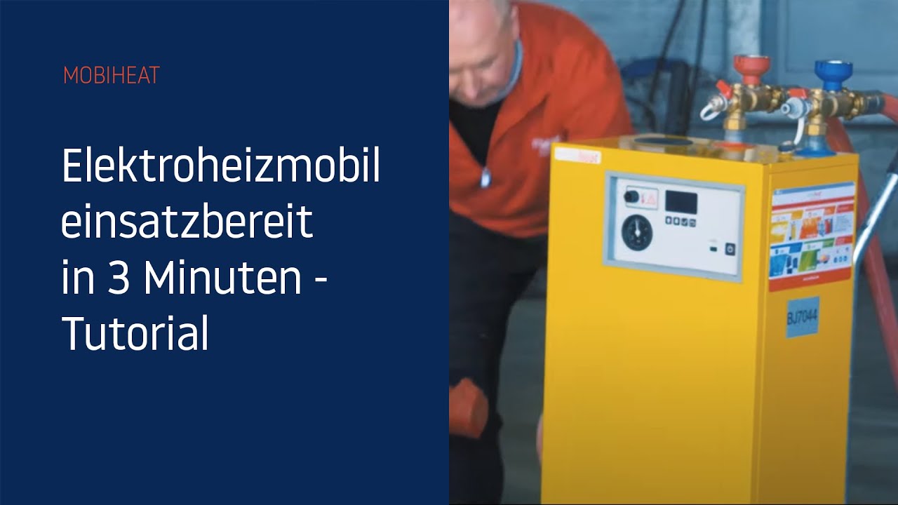 Das Elektroheizmobil von mobiheat - Betriebsbereit in nur 3 Minuten! 💪🔥