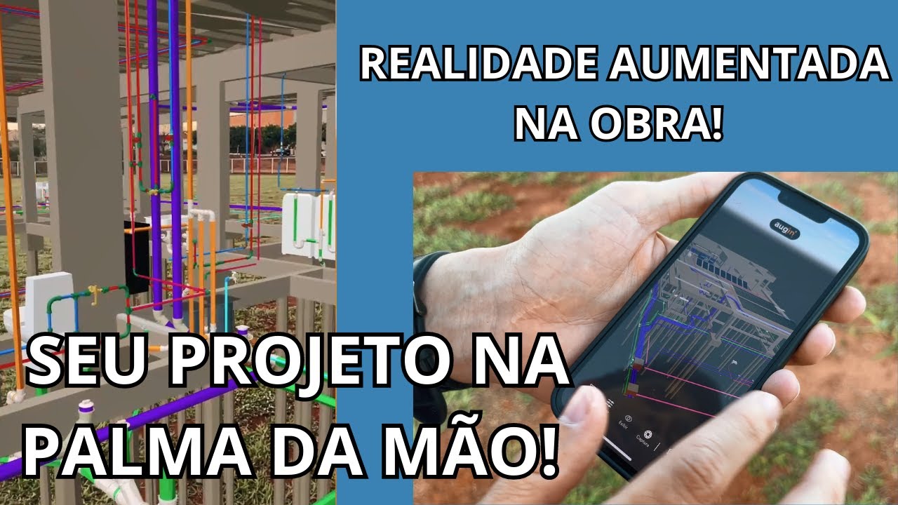 Como visualizar projetos BIM em Realidade Aumentada!  Projetos de qualidade para obras eficientes!