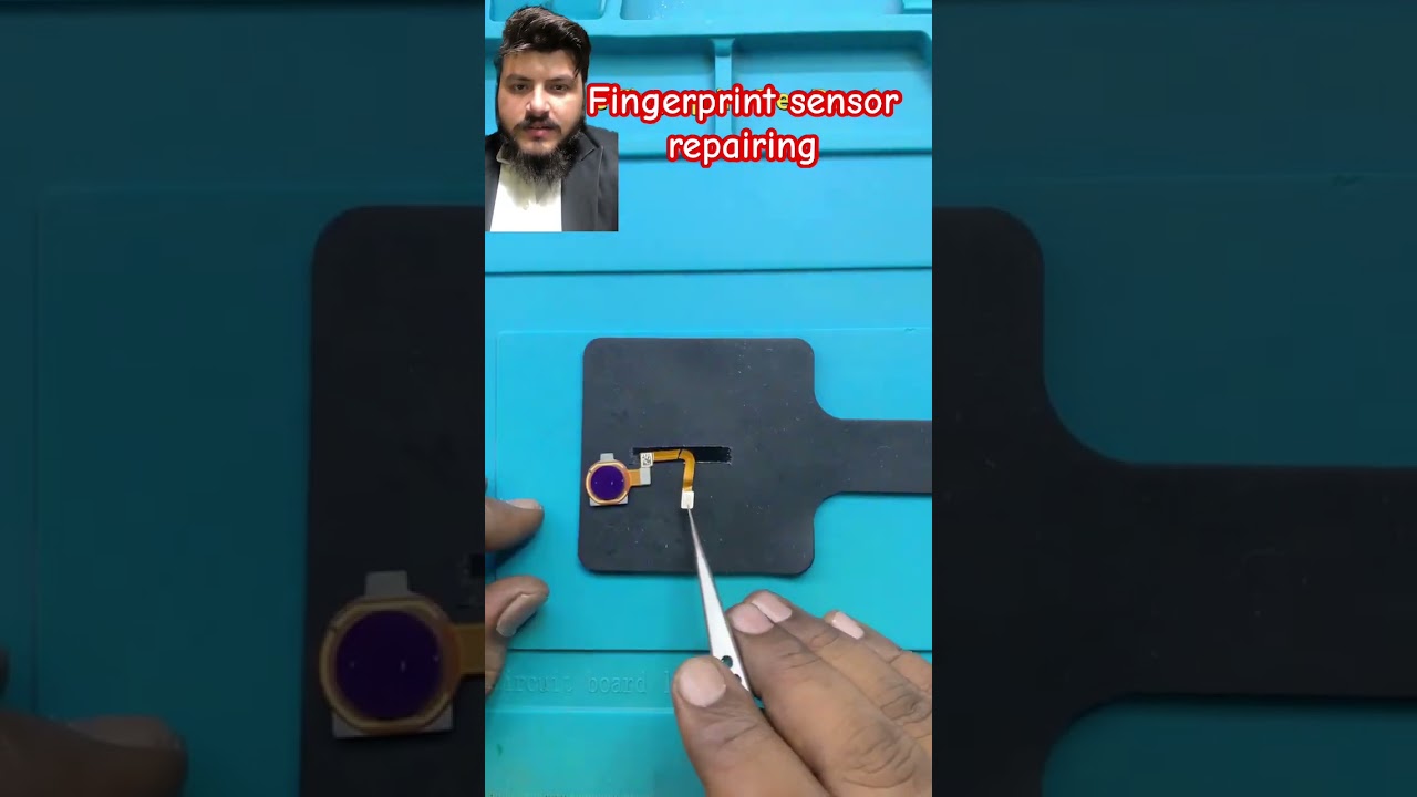 Fingerprint sensor repairing #repair #smartphone #diy #charging #battery #iphone #fix #smartphone