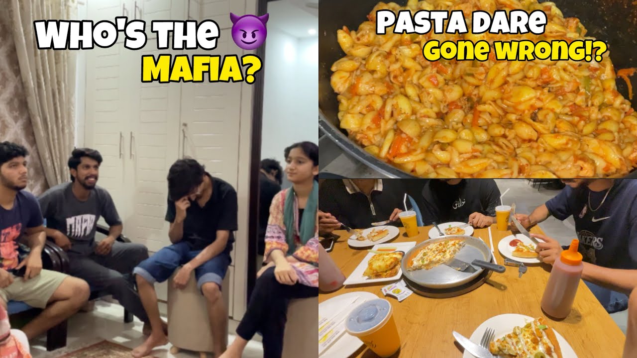Mere saath Mafia Wars main cheating ki😭| Pasta dare gone wrong😂