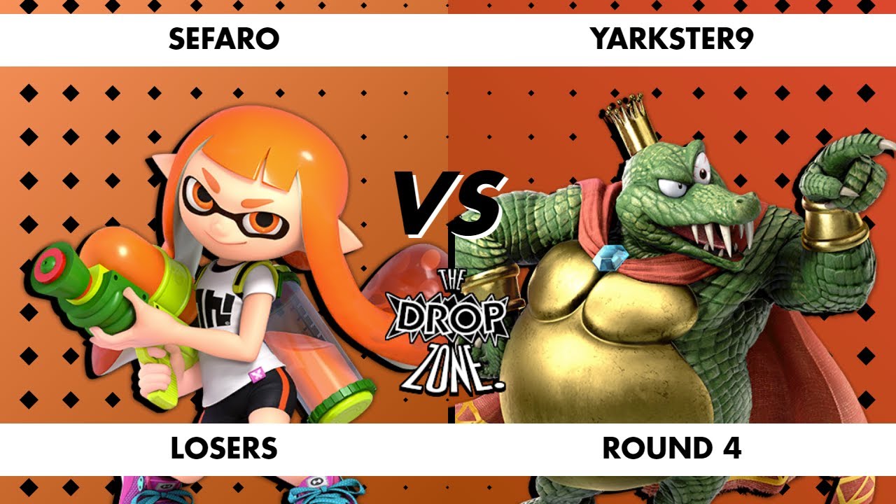 The Drop Zone (SSBU Singles) - Yarkster9 Vs. Sefaro | Losers Round 4
