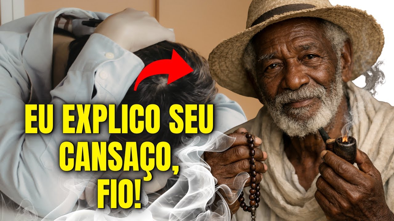 O QUE PRETO VELHO MANDOU LHE DIZER SOBRE ESSE CANSAÇO QUE NÃO PASSA!