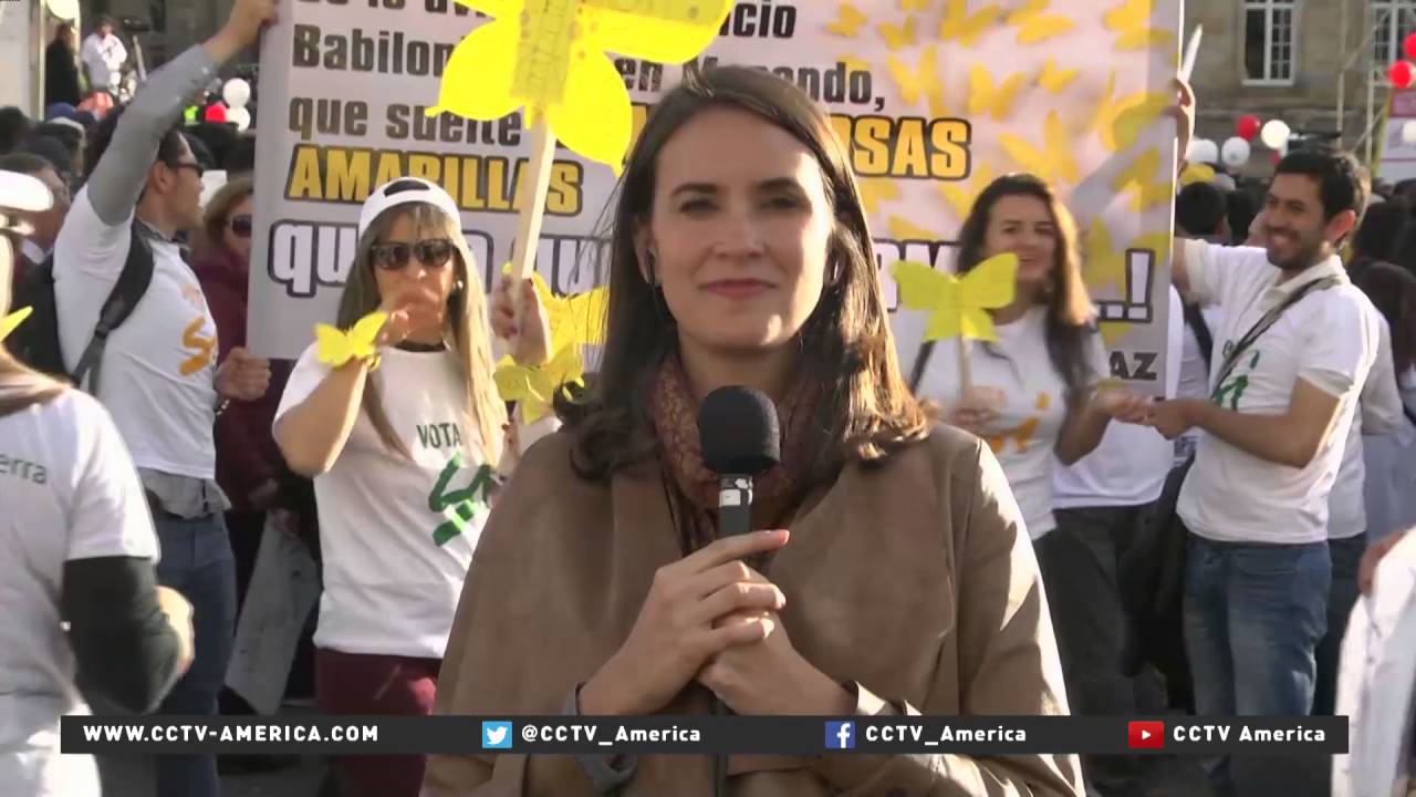 Celebration and opposition as Colombia signs historic peace deal