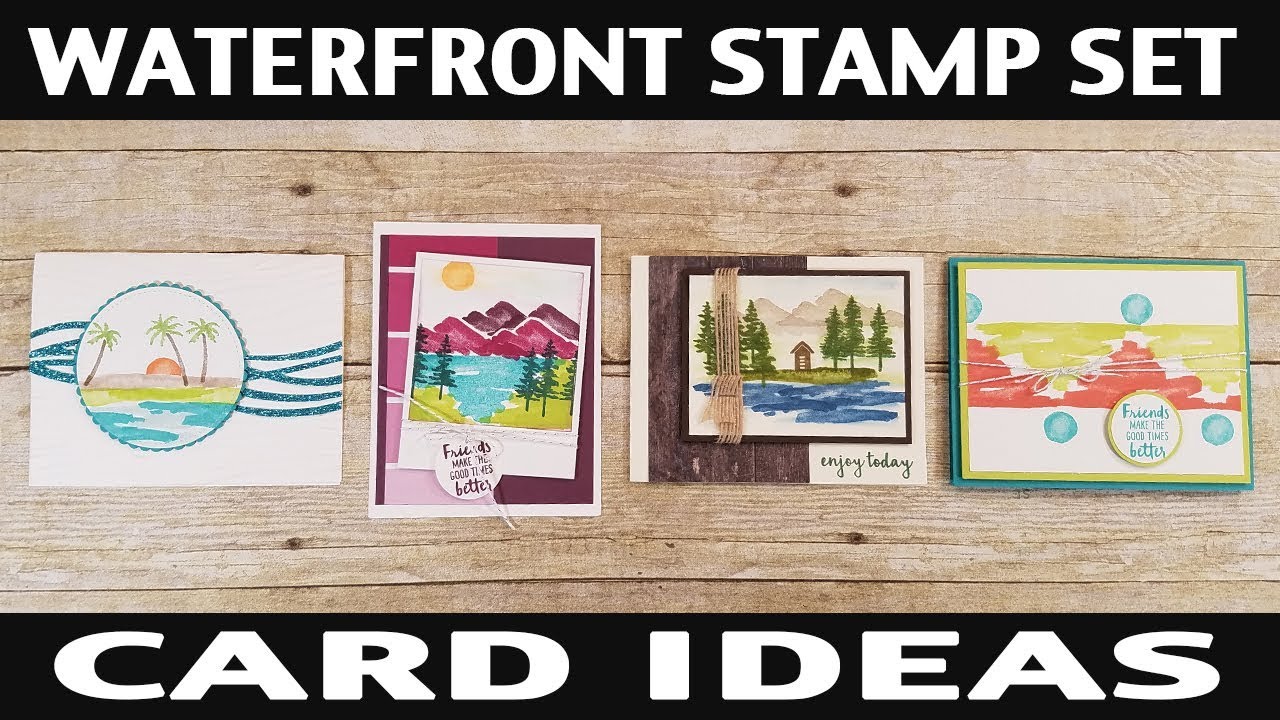 Stamping Jill - Waterfront Stamp Set Card Ideas