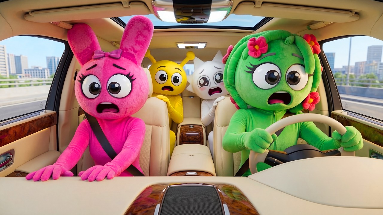 Happy Road Trip Turns into Trouble – Pinki & Friends Saved by Police!