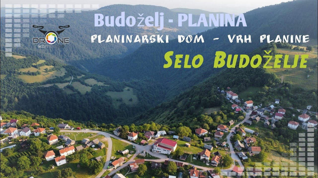 Vrh planine Budoželje - planinarski dom - Selo Budoželje #dronephotography #djimini2 #kamenjasdrone