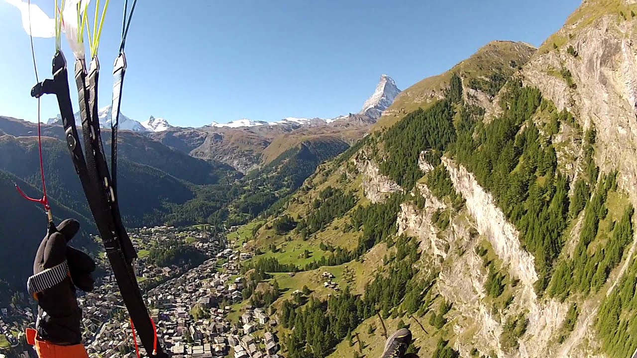 Paragliding Zermatt 2012