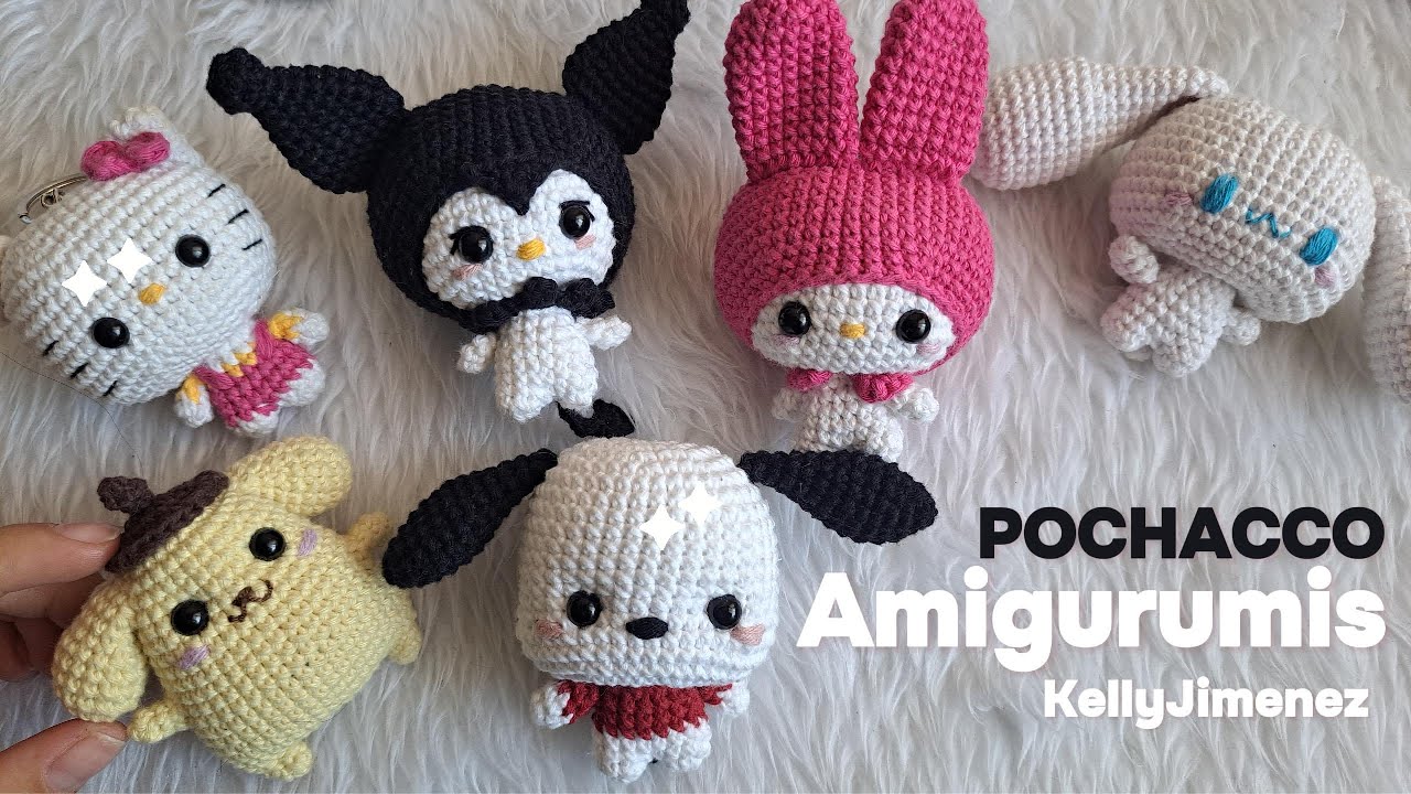 Tutorial POCHACCO Crochet(English Subtitles) AMIGURUMI
