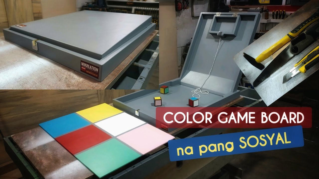 COLOR GAME BOARD na pang SOSYAL