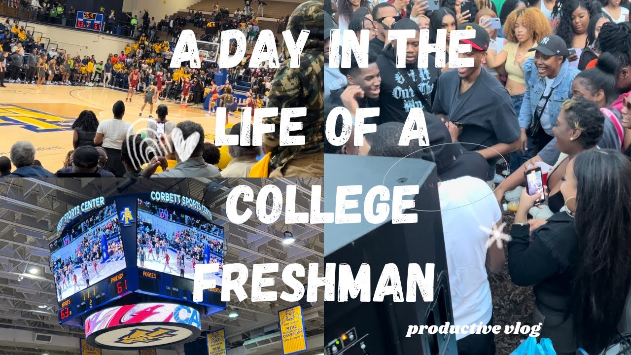 day in my life! *college freshman edition*| NCAT💙💛