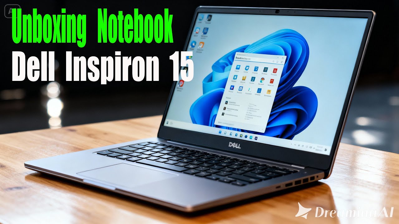Umboxing Notebook Dell Inspiron 15 ,Processador i5 , windows 11 , bora Jogar uhuuuuuu.