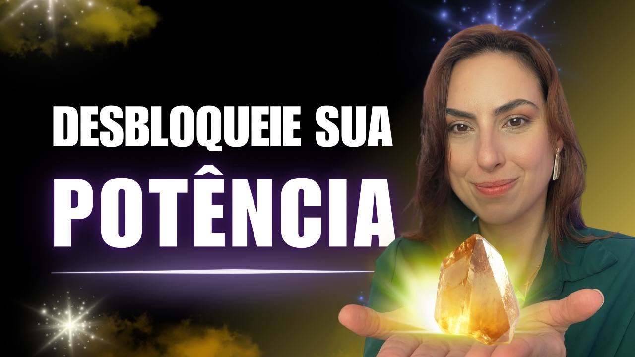 Uma prática ao vivo para liberar bloqueios e acessar sua potência #recursosvibracionais