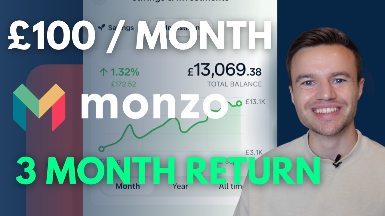 I Invested &pound;100/month into Monzo Investments for 3 months, Here's What Happened!