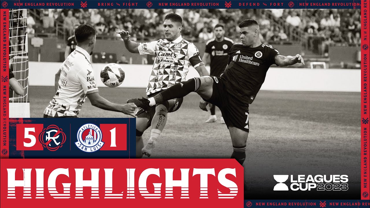 HIGHLIGHTS | Vrioni bags hat trick as Revs book spot in Leagues Cup Rd of 32