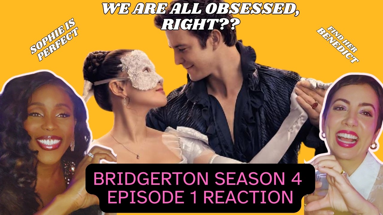 Bridgerton Season 4 Ep 1 Review! BENEDICT AND SOPHIE MEET AND STEAL OUR HEARTS!! KISS KISS KISS!!