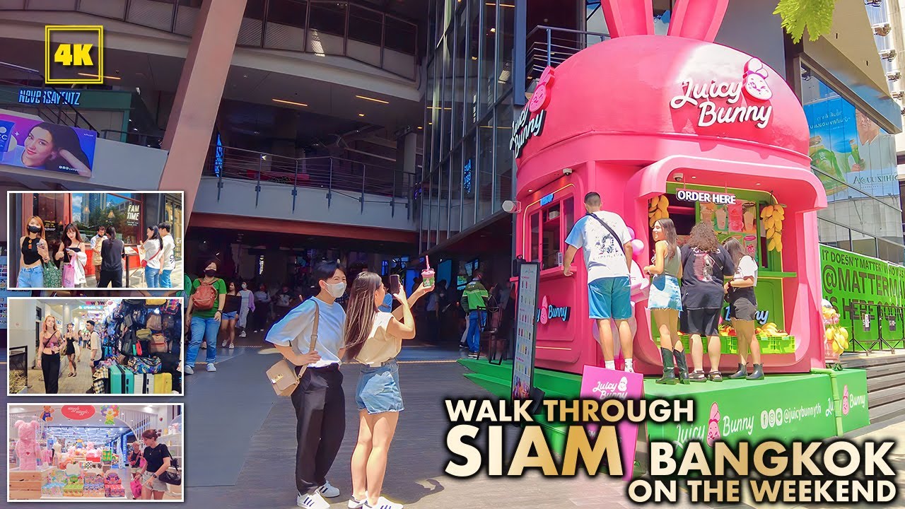 SIAM,BANGKOK / WALK THROUGH on WEEKEND!