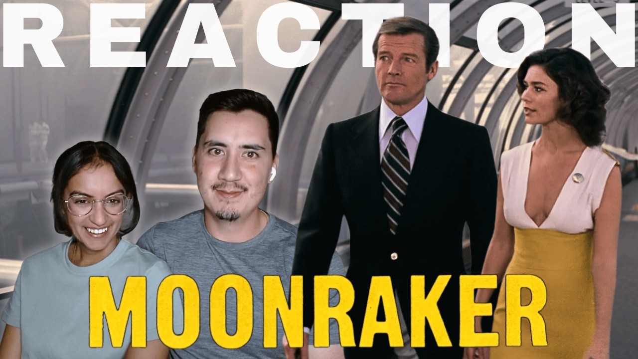 MOONRAKER | First Time Watching! | Bond fights Jaws in space!