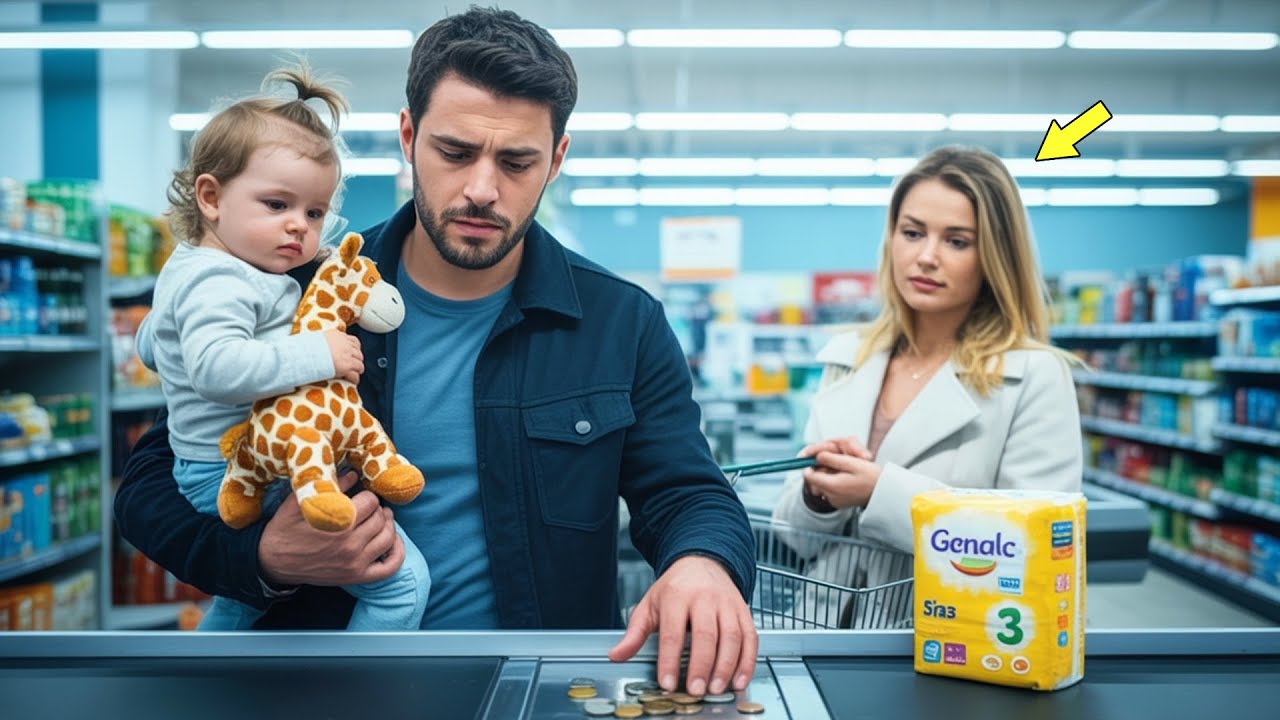 Pleite-Single-Dad Kauft Windeln Mit Seinem Letzten Dollar—Einsamer CEO Hinter Ihm: 