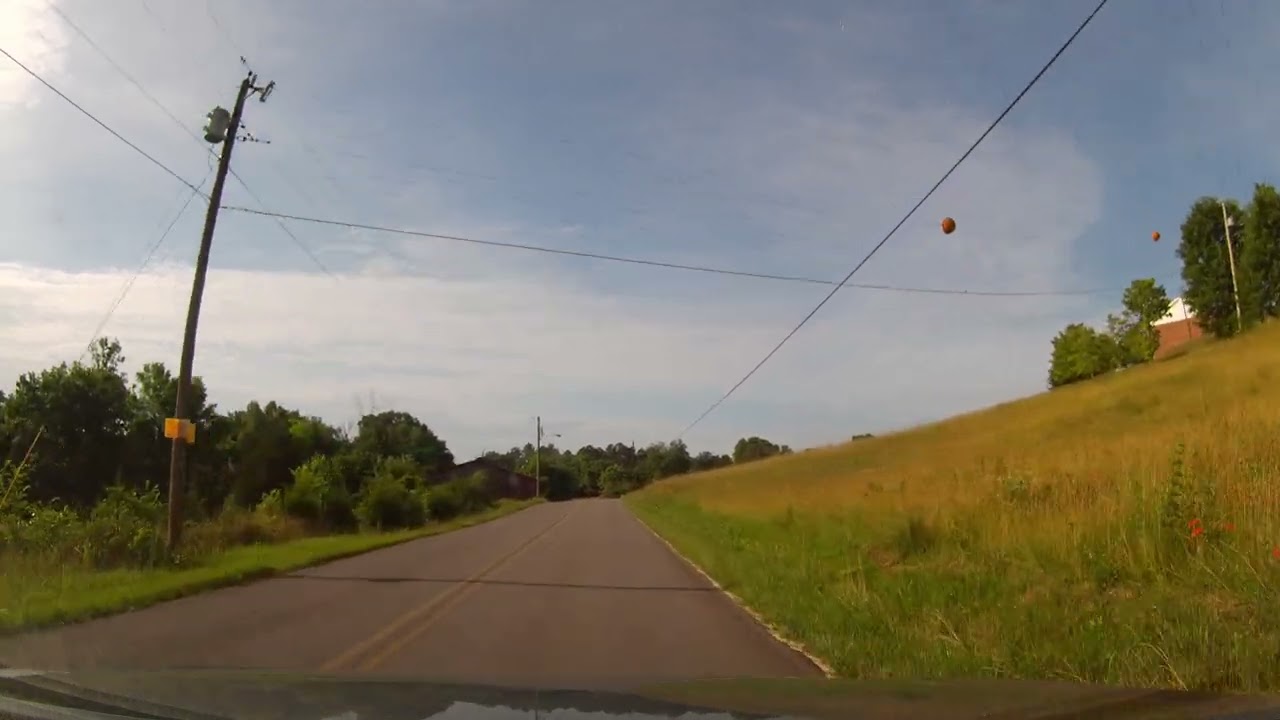 Driving through Bulls Gap, Tennessee