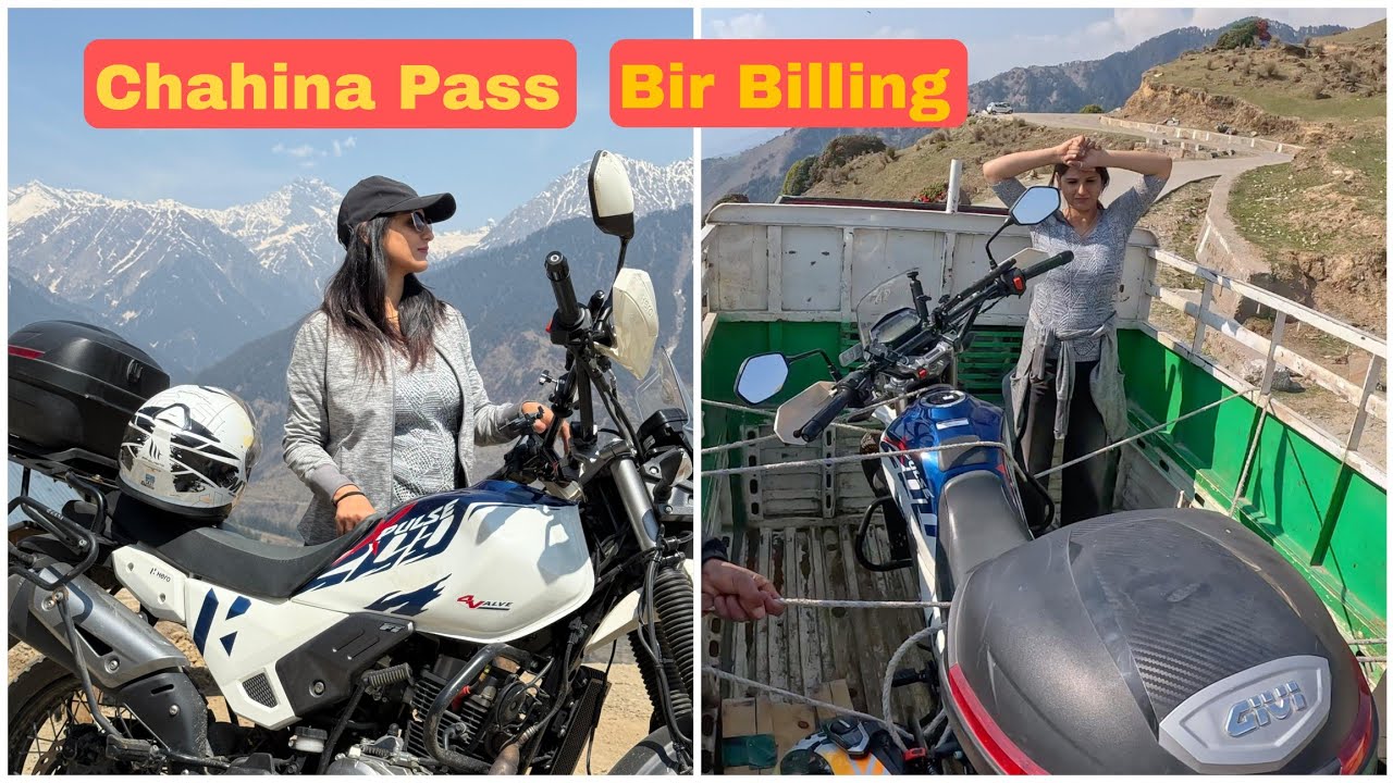 Bike khrab ho gyi | Bir Billing | Chahina pass