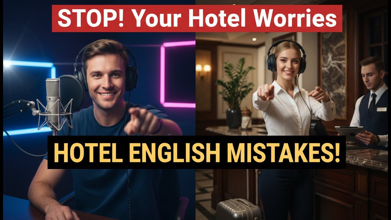 Hotel English Conversation: Learn How to Check-in and Speak English at a Hotel | Mr. English Diaries