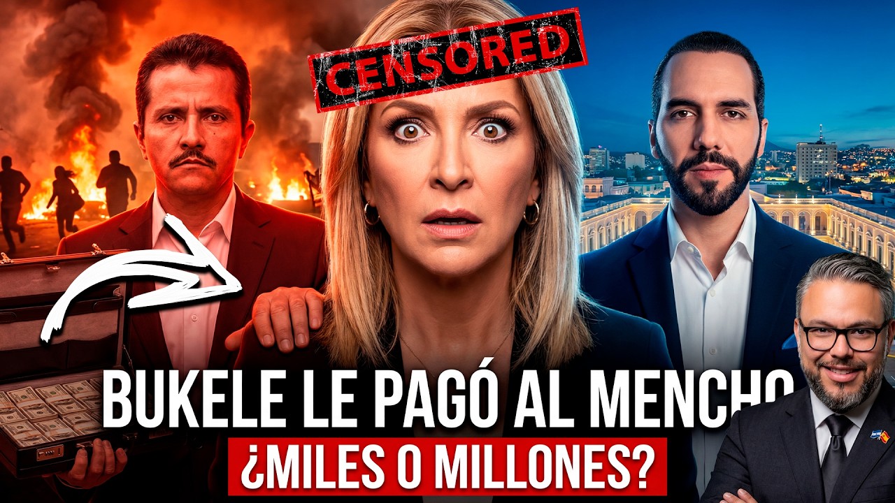 💥BOOMBAZO PERIODISTA MEXICANA ADELA MICHA🔥ACUSA A NAYIB BUKELE🚨DE PAGAR AL MENCHO POR .......UFFF