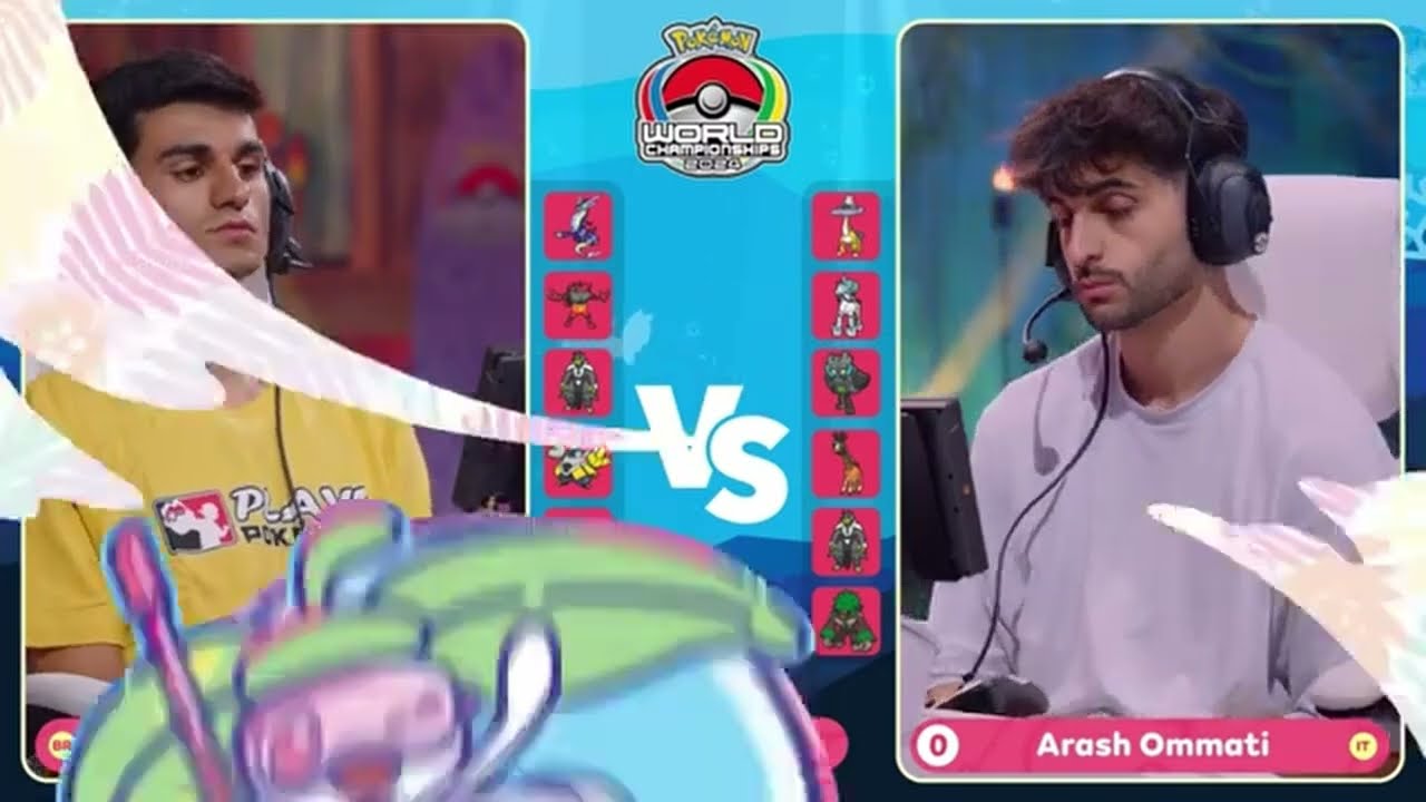 2024 Worlds #pokemonvgc  Day 1 l Gabriel Agati VS Arash Ommati Round 4 #honolulu