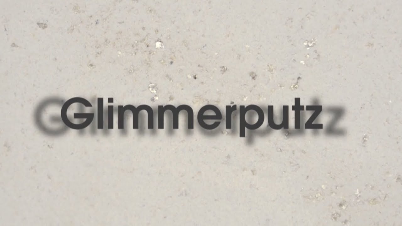 Glimmerputz by Luxury&LIME | Application video