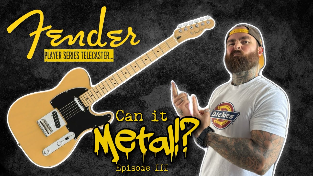 Can this Made in Mexico Fender Player Series Telecaster with EMG Pickups do the metals!?