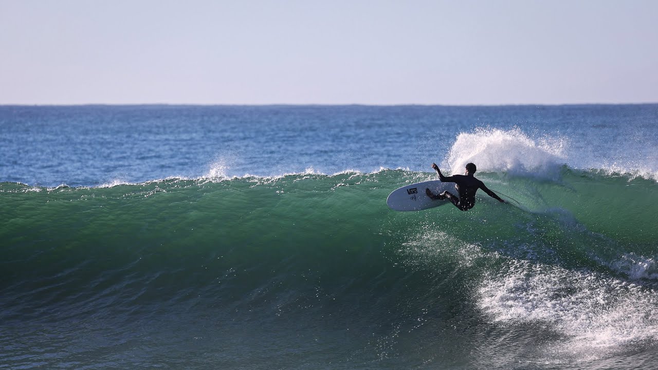 WHAT IS MIKEY FEBRUARY RIDING?? 🧐 Strange CI Shape Gets Tested at J-Bay