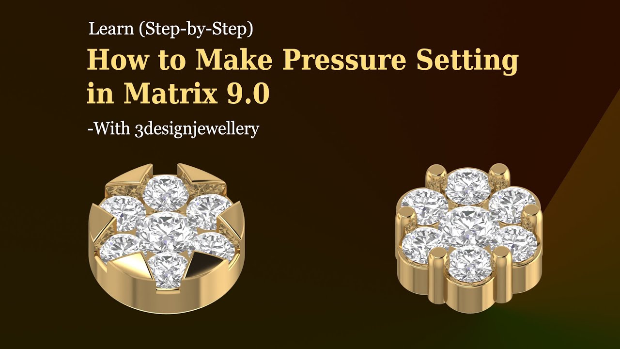||🔷How to Make Pressure Setting in Matrix 9.0🔷|| #Matrix 9 || #Rhino 3D || #Tutorial