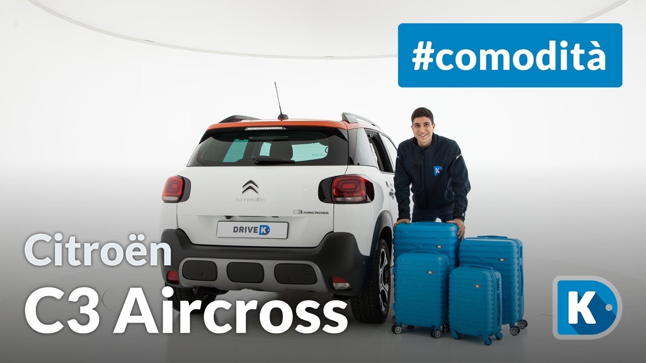 Spazio e comodità sulla Citroën C3 Aircross
