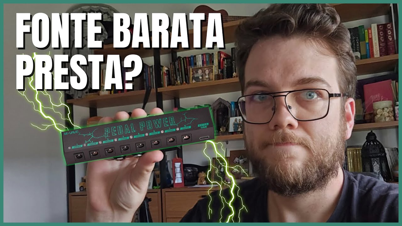 Fonte M-Vave Power Pedal VDS-K1 é BOA? Review Completo + Testes Reais