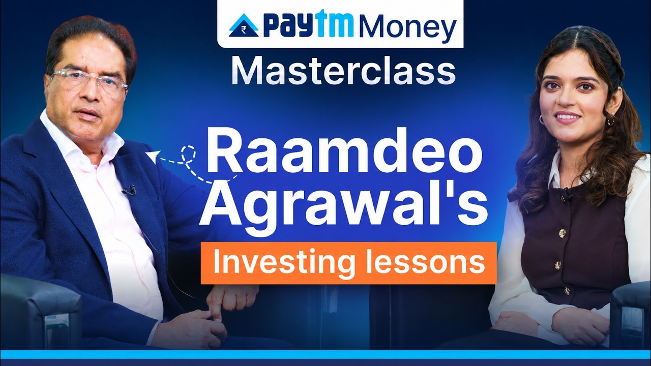 Raamdeo Agrawal's Investing Lessons | Paytm Money Masterclass ft. @MotilalOswalAMC