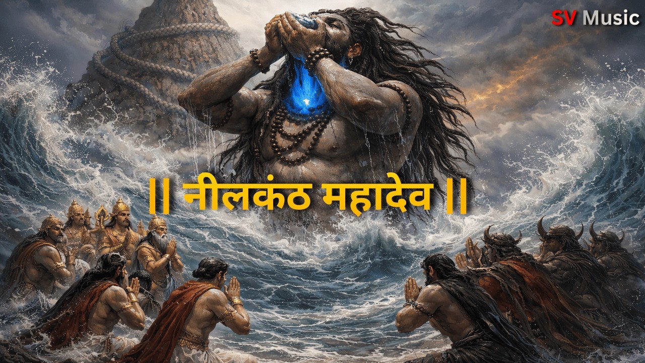 नीलकंठ महादेव की अमृतमयी गाथा | 90’s Classic Shiv Bhajan | Samudra Manthan- Nilkanth Mahadev bhajan