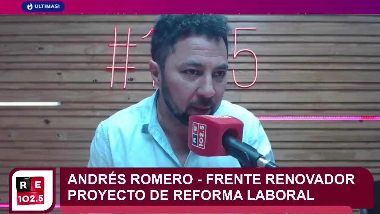 Andrés Romero - Frente RenovadorProyecto de reforma laboral