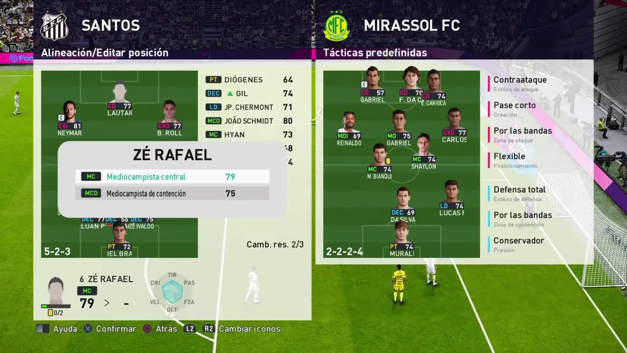 Santos vs Mirassol - Campeonato Paulista 2026 - Quartas de Final