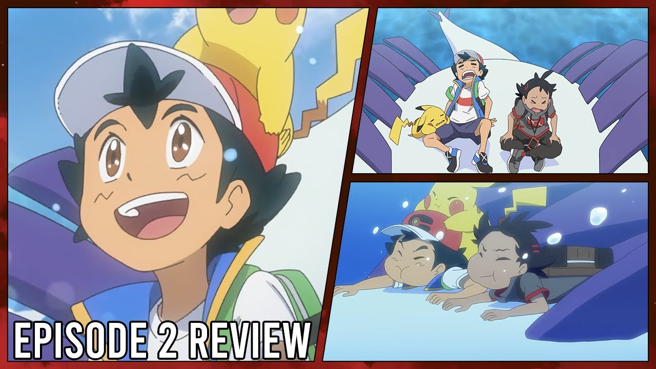 Pokemon (2019) Episode 2 - Ash Rides On Lugia!