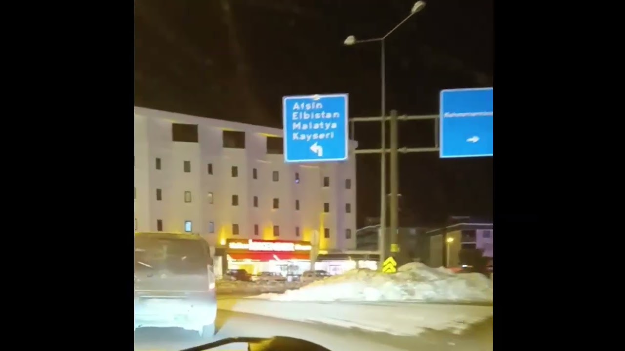 Kahramanmaraş - Göksun şehir merkezi (1) 20 Ocak 2026