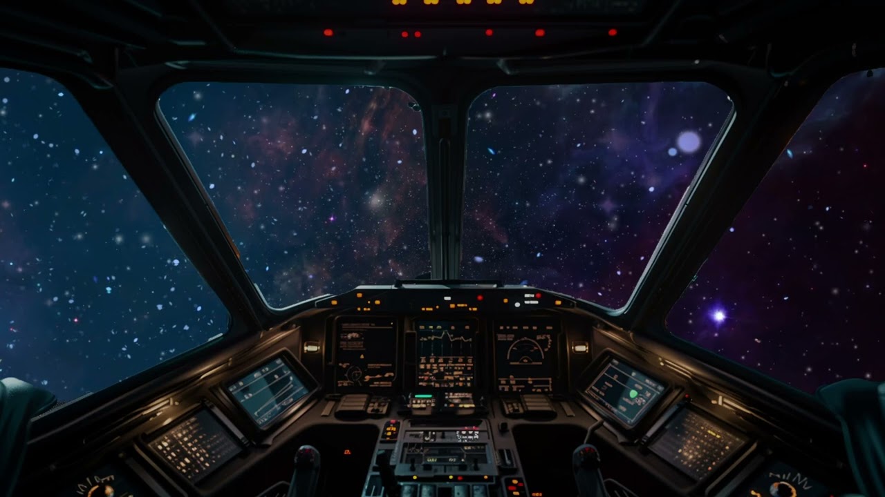 Heavenly Tranquility - Space Station Ambiance For Inner Calm
