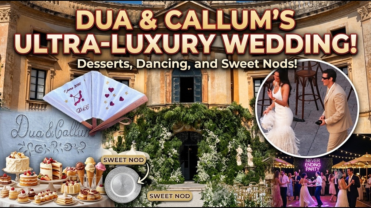 Dua Lipa & Callum Turner Wedding: Every Romantic Detail!
