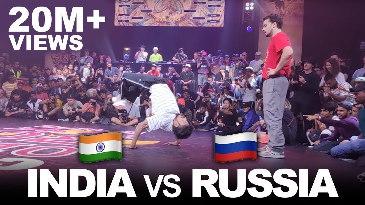 INDIA vs RUSSIA Dance Battle - Red Bull BC One World Final 2019 - Zip Roc Vs TORNADO