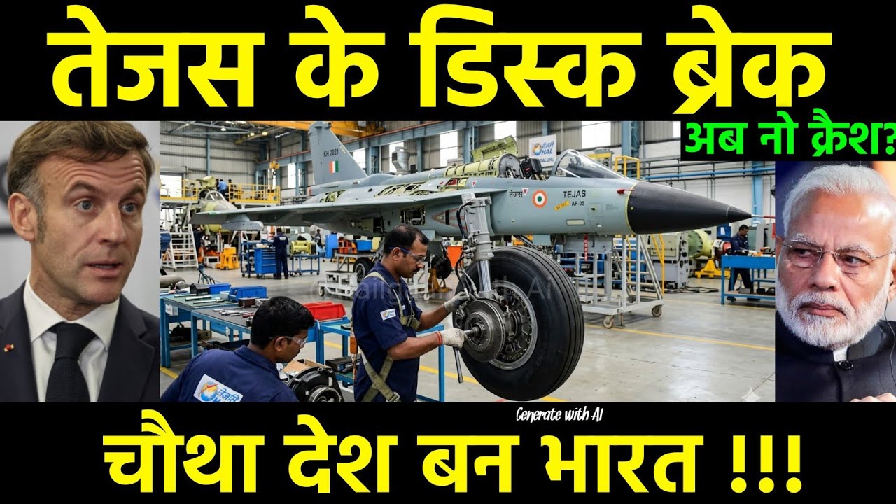 Tejas Mk1A Big Update! 🇮🇳🚀 नासिक में लगी HIP मशीन: अब घर में बनेंगे 'Brake Discs'!