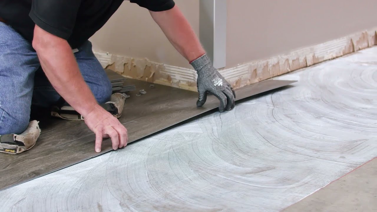 Shaw Contract Glue Down COREtec&reg; Installation Video