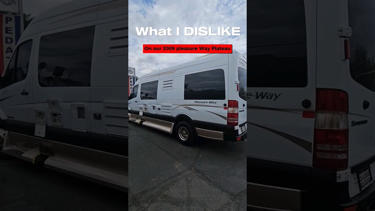 What I DISLIKE On Our 2009 Pleasure Way Plateau TS! #shorts #rv