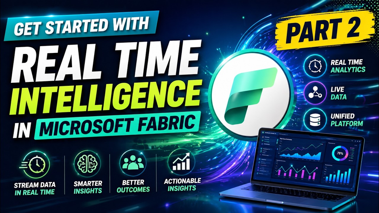 Начните работу с аналитикой в ​​реальном времени в Microsoft Fabric Pt.2