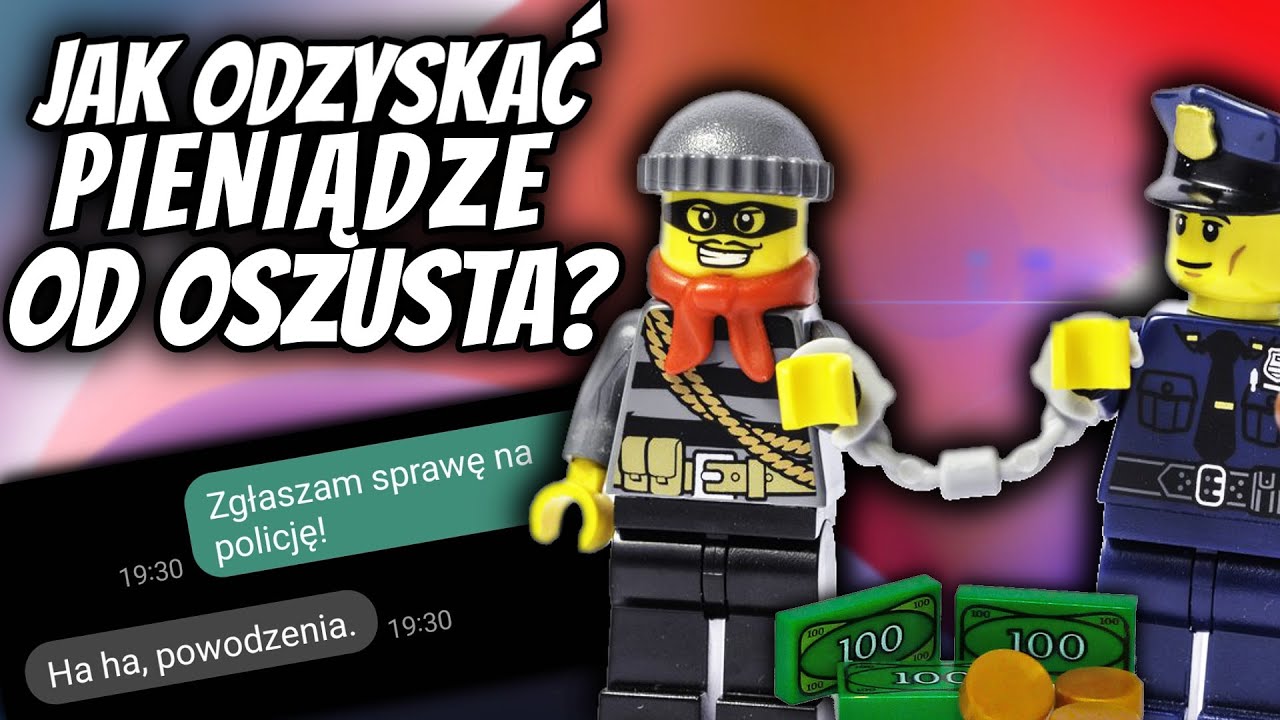 JAK ODZYSKAĆ PIENIĄDZE OD OSZUSTA - NADZIEJA DLA OSZUKANYCH - WYROK SĄDU - OLX VINTED LEGO