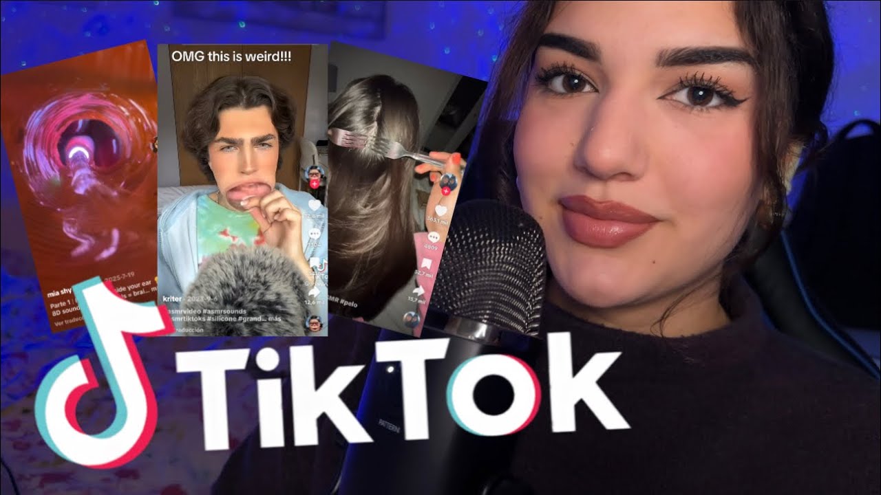 REACCIONANDO a TIKTOKs de ASMR&hellip; 🤩