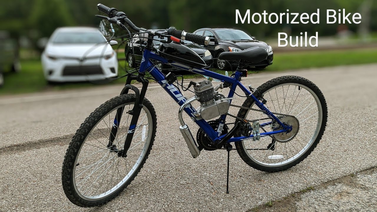 My 80cc Motorized Walmart Bike Build